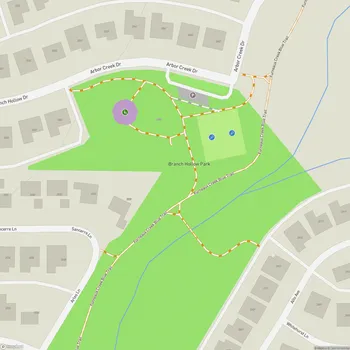 Map of Branch Hollow Park