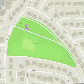 Map of Desert Shadows Park