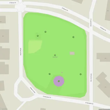 Map of Tahoe Park