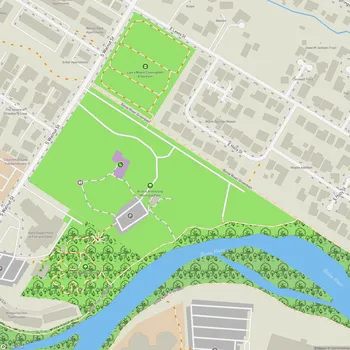 Map of Kristin Armstrong Municipal Park