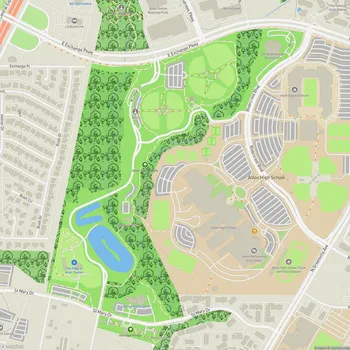 Map of Allen Station Park