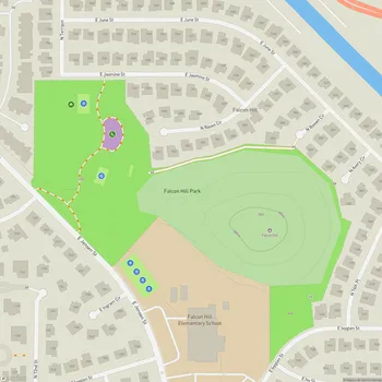 Map of Falcon Hill Park