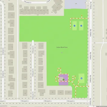 Map of Indian Bend Park