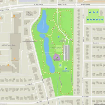 Map of Cottonwood Park