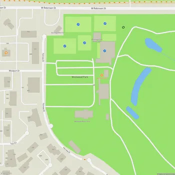 Map of Westwood Park