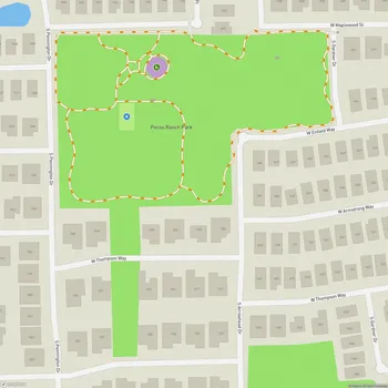 Map of Pecos Ranch Park