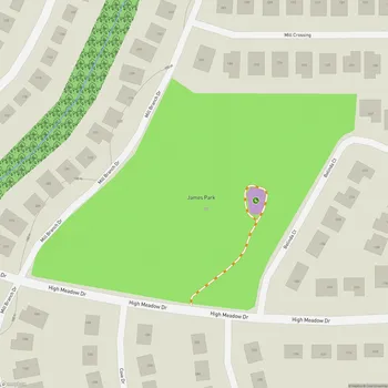 Map of James Park