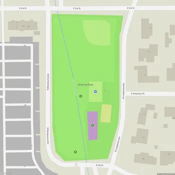 Map of Alvernon Park