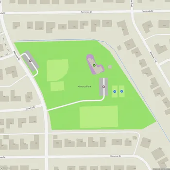 Map of Mimosa Park