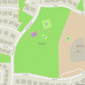 Map of Mary and Moses Green Park