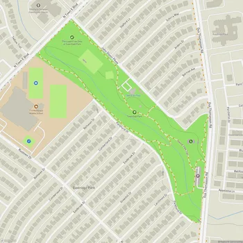 Map of Town East Park