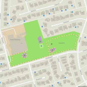 Map of Trinity Park