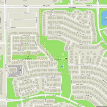 Map of Prickly Pear Park