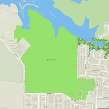 Map of East Hill Park