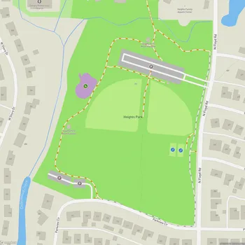 Map of Heights Park