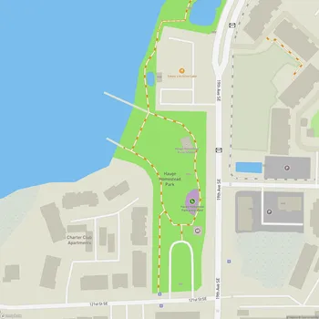 Map of Hauge Homestead Park