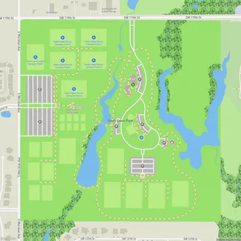 Map of South Lakes Park