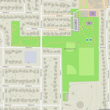 Map of North Rotary Park