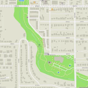 Map of Senter Park