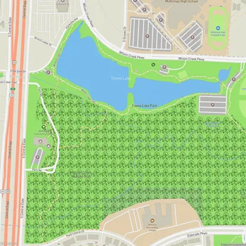 Map of Towne Lake Park