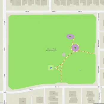 Map of Jack and Mary Nell Strong Park