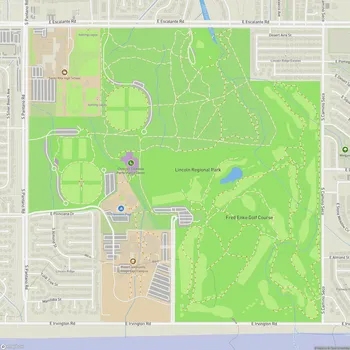 Map of Lincoln Regional Park