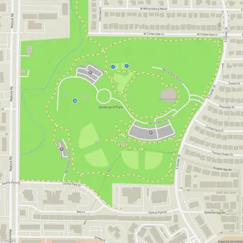 Map of Vandergriff Park