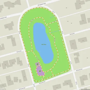 Map of Hill Park