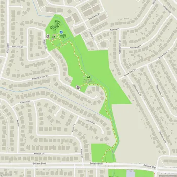 Map of Fox Creek Greenbelt Park