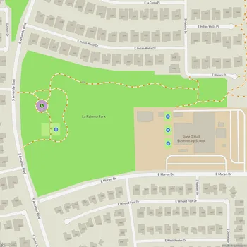 Map of La Paloma Park
