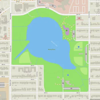 Map of Maxey Park
