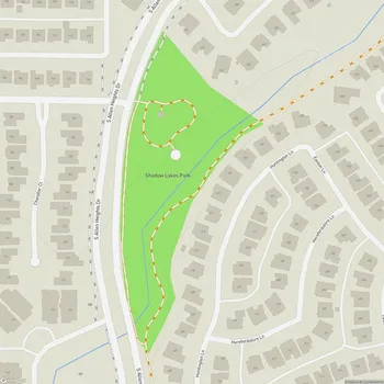 Map of Shadow Lakes Park