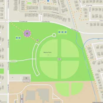 Map of Skyline Park