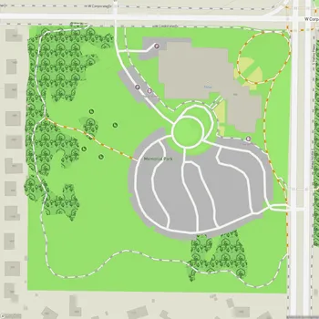 Map of Memorial Park