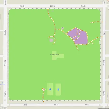 Map of Wagner Park