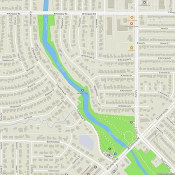 Map of Lon Wynne Park