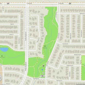 Map of The Bluffs at Lost Creek