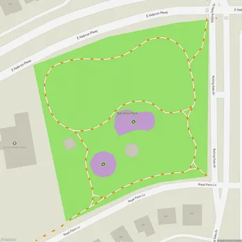 Map of Oak Hills Park
