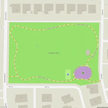 Map of Hackberry Park