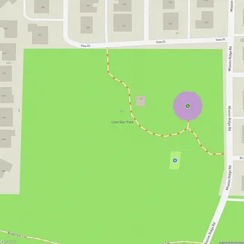 Map of Lone Star Park