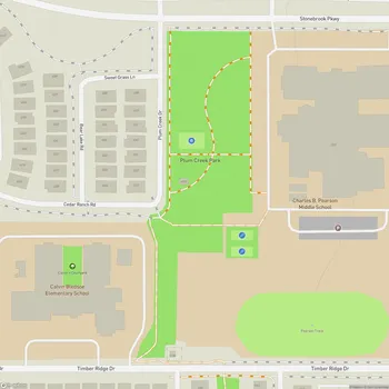 Map of Plum Creek Park