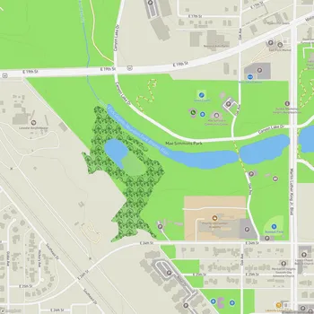 Map of Mae Simmons Park
