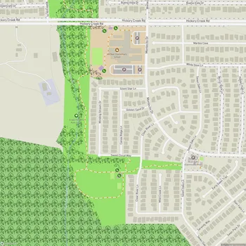 Map of Cross Timbers Park South