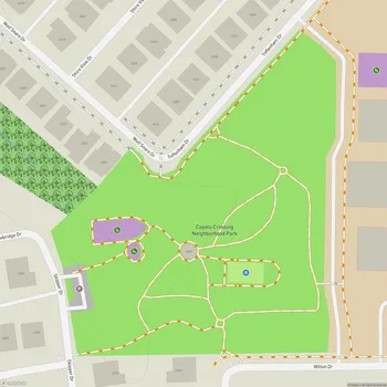 Map of Coyote Crossing Neighborhood Park