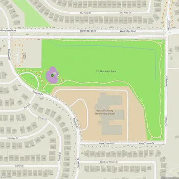 Map of Dr. Mack Hill Park