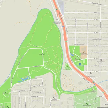Map of Lucy Park