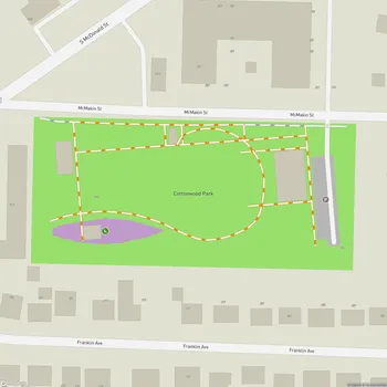 Map of Cottonwood Park