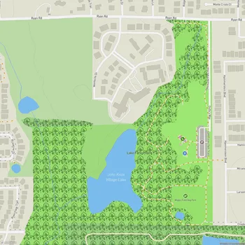 Map of Lake Forest Park