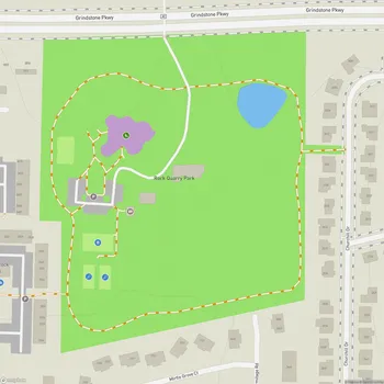 Map of Rock Quarry Park