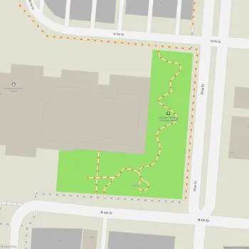 Map of Adamson-Spalding Storybook Garden